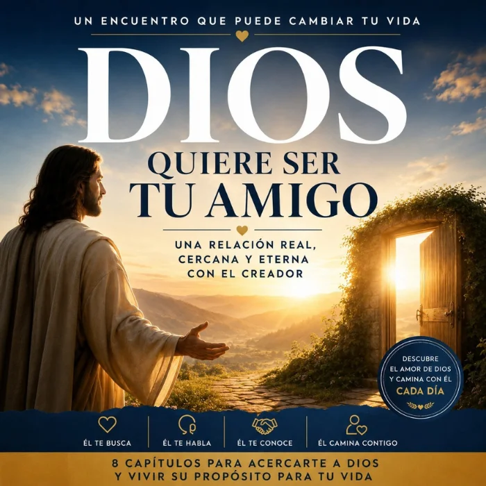 Portada de Dios quiere ser tu amigo.