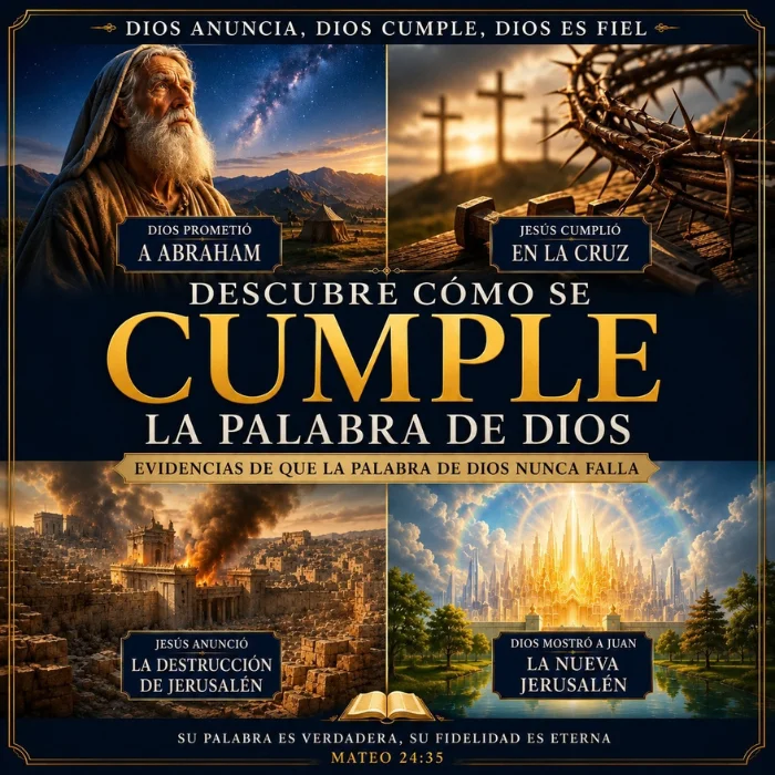 Portada de Cómo se cumple la Palabra de Dios.